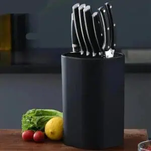 Design Messerblock Schwarz 1