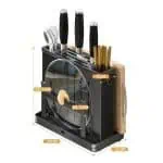 Messerblock Anthrazit 12