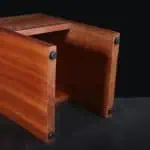 Messerblock Dunkles Holz 2