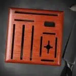 Messerblock Dunkles Holz 3